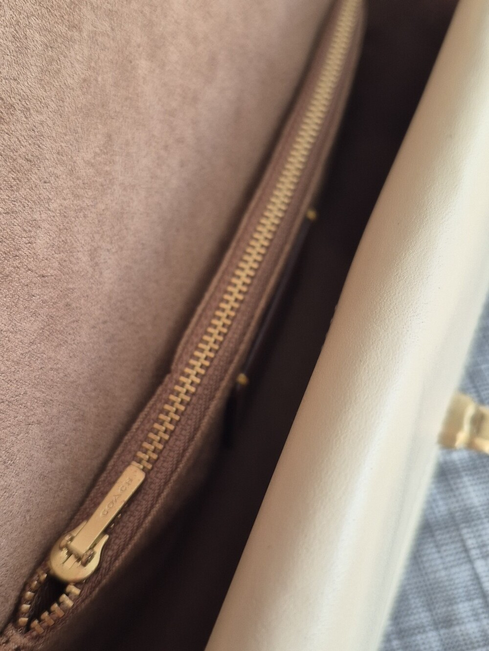 NWT★Coach Madison shoulder bag with tea rose knot - Picture 11 of 16